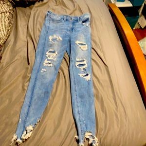 Skinny jeans, wore once.